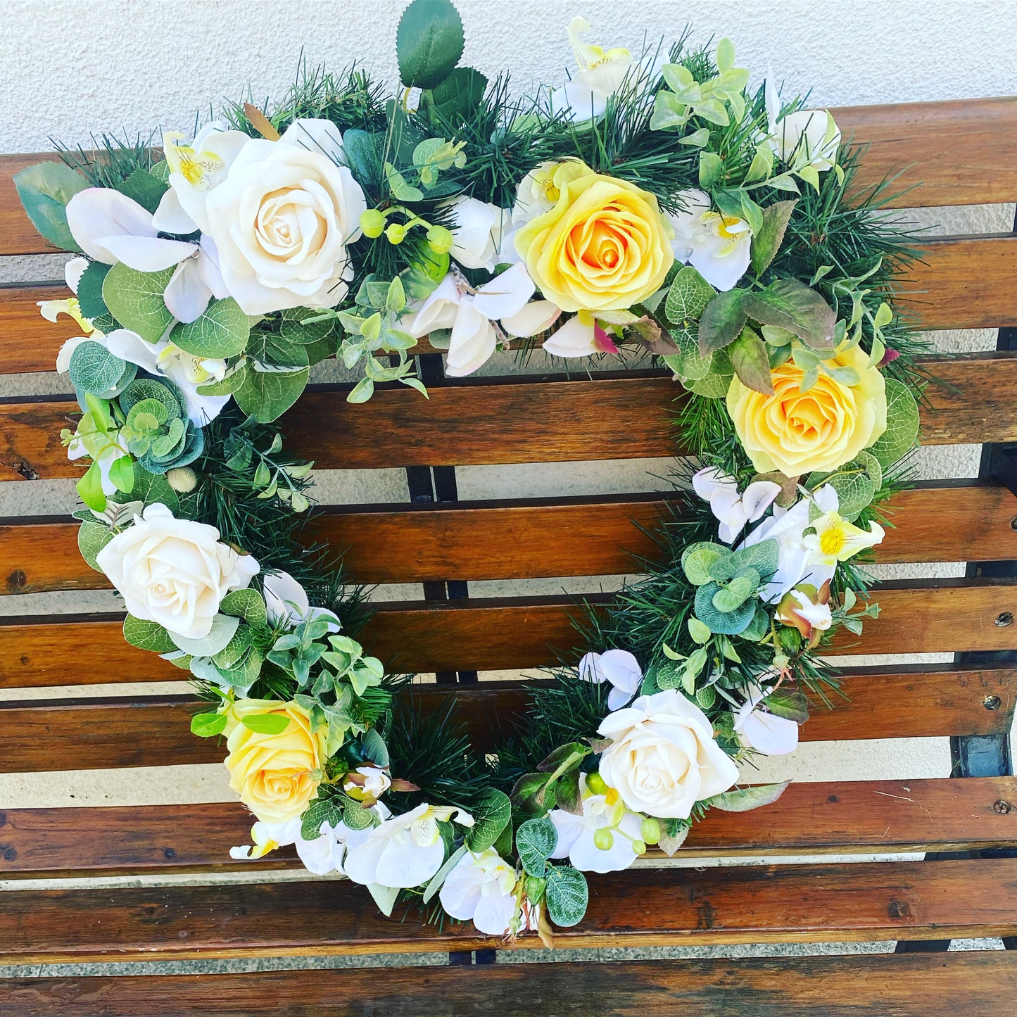 Heart Memorial Wreath